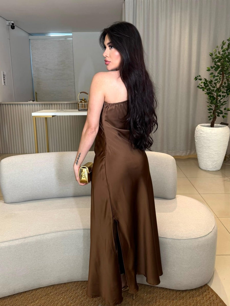 Vestido cetim