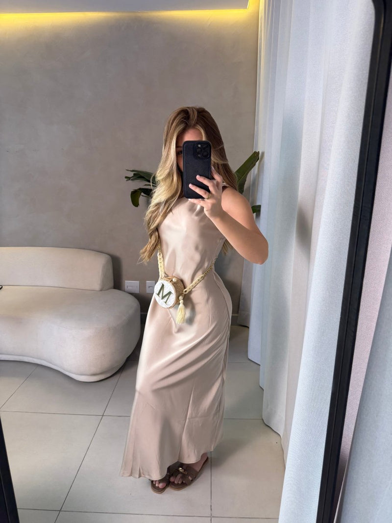 Vestido cetim